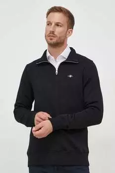 Толстовка Гант Gant, черный