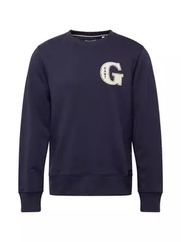 Толстовка Gant, морской синий