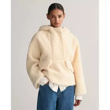 Толстовка Gant Pile Full Zip, бежевый
