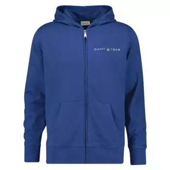 Толстовка Gant Printed Graphic full zip, синий