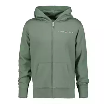 Толстовка Gant Printed Graphic full zip, зеленый