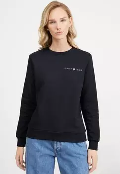 Толстовка GANT ПРИНТНАЯ ГРАФИКА С ОБРАЗОМ, черный