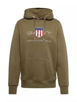 Толстовка Gant Reg, хаки