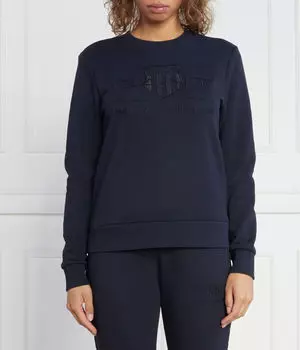 Толстовка Gant Reg Tonal Shield, синий