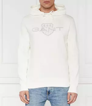 Толстовка Gant Regular Fit, белый