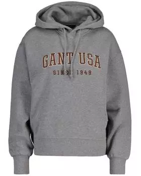 Толстовка Gant, серый