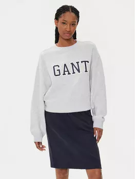 Толстовка Gant, серый
