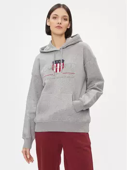 Толстовка Gant, серый
