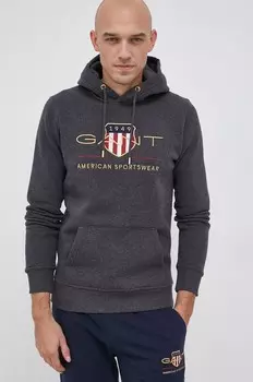 Толстовка Gant, серый