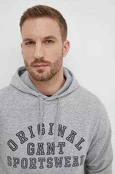 Толстовка Gant, серый