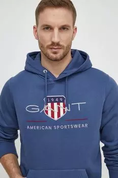 Толстовка Gant, синий