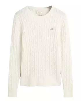 Толстовка Gant Strickpullover, экрю