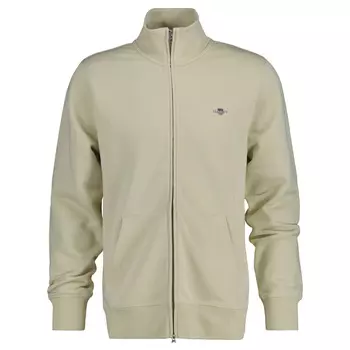 Толстовка Gant Sweatjacke, бежевый