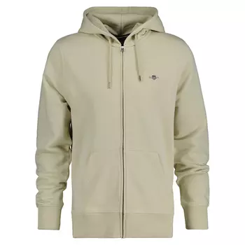 Толстовка Gant Sweatjacke, бежевый