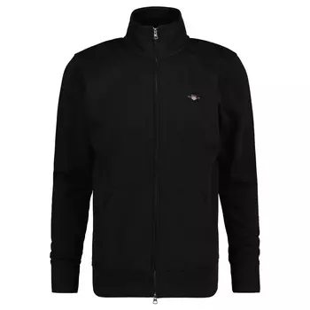 Толстовка Gant Sweatjacke, черный