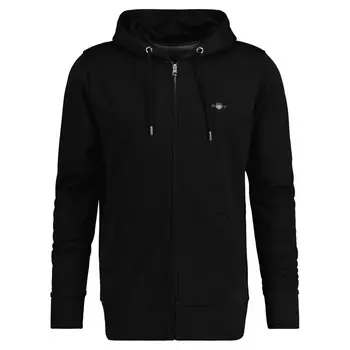 Толстовка Gant Sweatjacke, черный