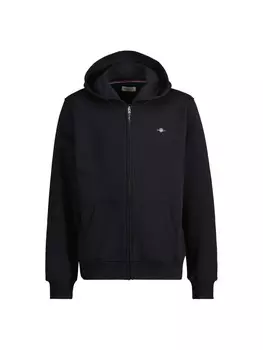 Толстовка Gant Sweatjacke, черный