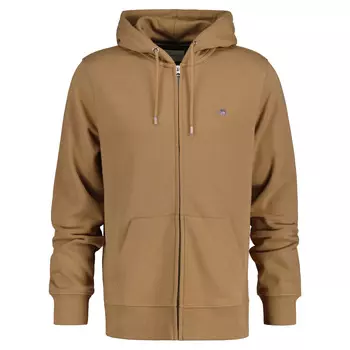 Толстовка Gant Sweatjacke, хаки