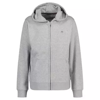 Толстовка Gant Sweatjacke, серый