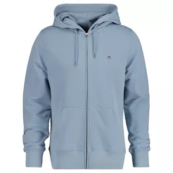 Толстовка Gant Sweatjacke, светло-синий
