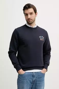 Толстовка Gant, темно-синий