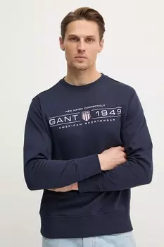 Толстовка Gant, темно-синий