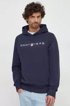 Толстовка Gant, темно-синий