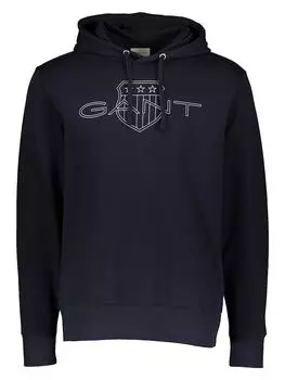 Толстовка Gant, темно-синий