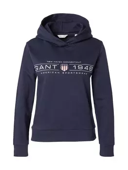 Толстовка GANT, темно-синий
