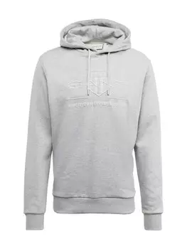 Толстовка Gant Tonal, светло-серый