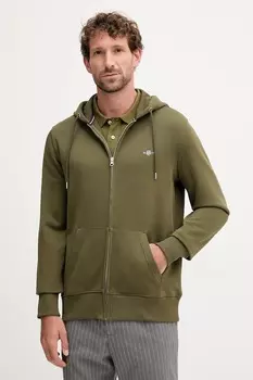 Толстовка Gant, зеленый