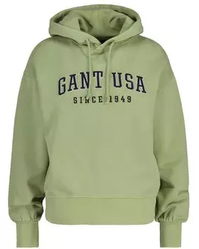 Толстовка Gant, зеленый