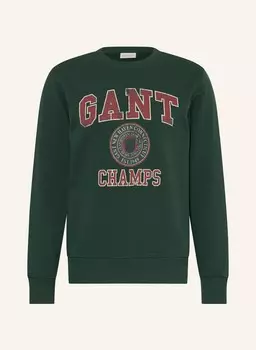 Толстовка Gant, зеленый