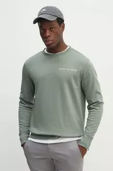 Толстовка Gant, зеленый