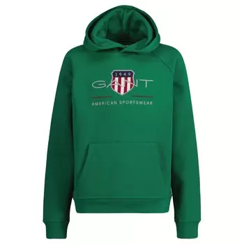 Толстовка GANT, зеленый