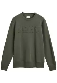 Толстовка GANT, зеленый