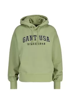 Толстовка GANT, зеленый