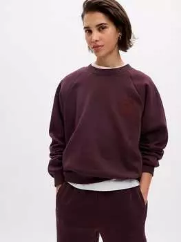 Толстовка GAP, цвет aubergine