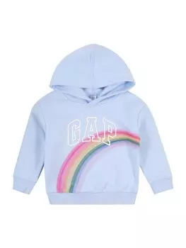 Толстовка GAP, цвет Blue/Light blue