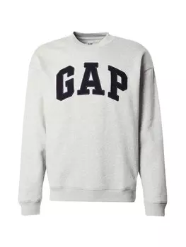 Толстовка GAP HERITAGE, пятнистый серый