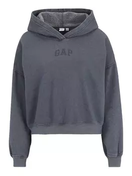 Толстовка Gap Petite, дымно-синий