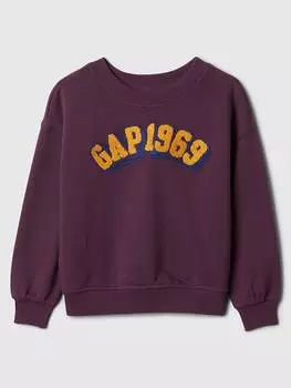 Толстовка GAP Sweatshirt, фиолетовый