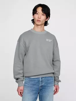 Толстовка GAP Sweatshirt, серый