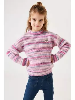 Толстовка Garcia Strickpullover mit Ringelmuster, цвет sugar pink