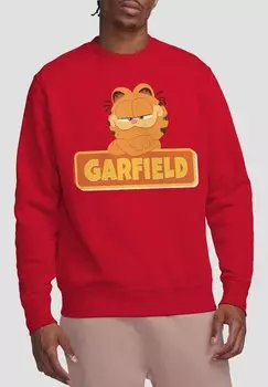 Толстовка GARFIELD MOVIE LOGO Cotton Soul, красный