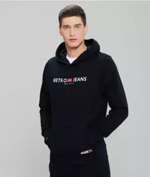 Толстовка Garret Retro Jeans, черный