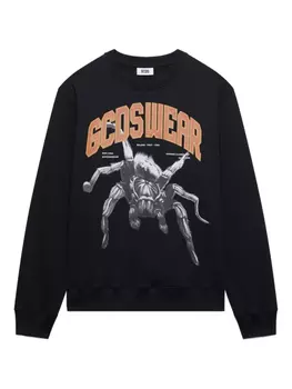 Толстовка GCDS Spider, черный