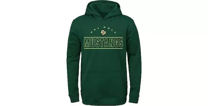 Толстовка Gen2 Youth Cal Poly Mustangs Fir