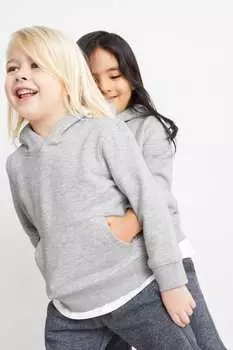 Толстовка гендерно нейтральная C&A, серый