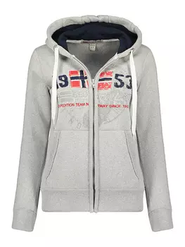 Толстовка Geographical Norway Gapical, светло-серый